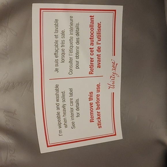 Thirty One Insulated Cinch top 15x18 inch Back Pack - Picture 5 of 8